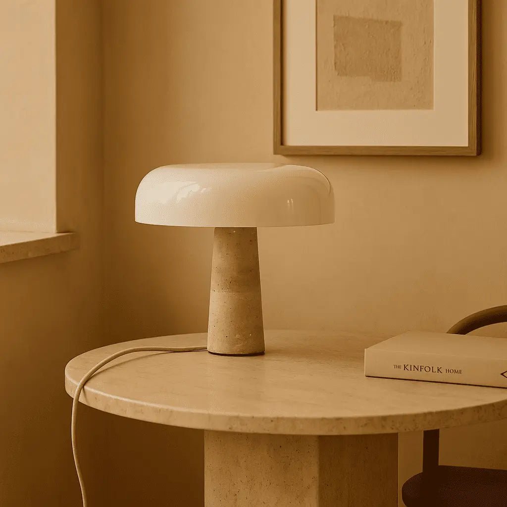 Table Lamp Emily Travertine