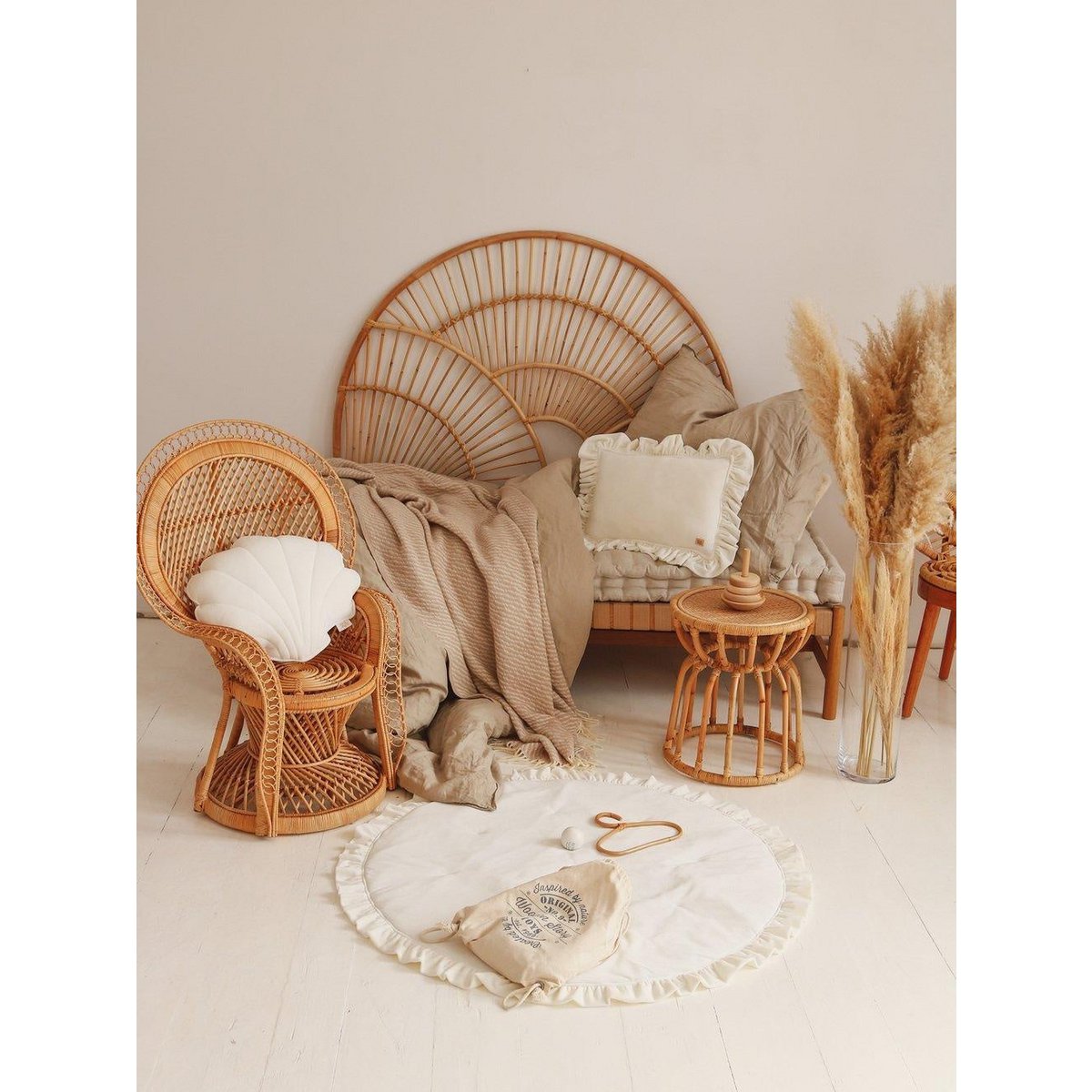 Spilvens Shell Velvet White