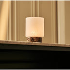 Table Lamp Cuyp Emperador Dark Marble