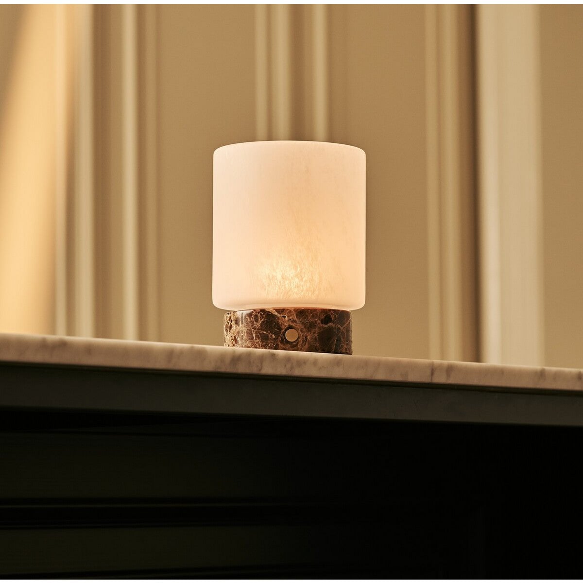 Table Lamp Cuyp Emperador Dark Marble