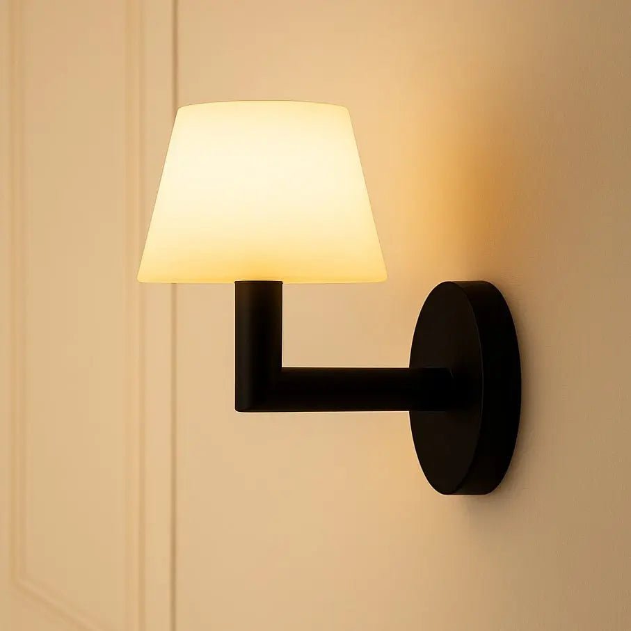 Wall Lamp Ted Black Wood