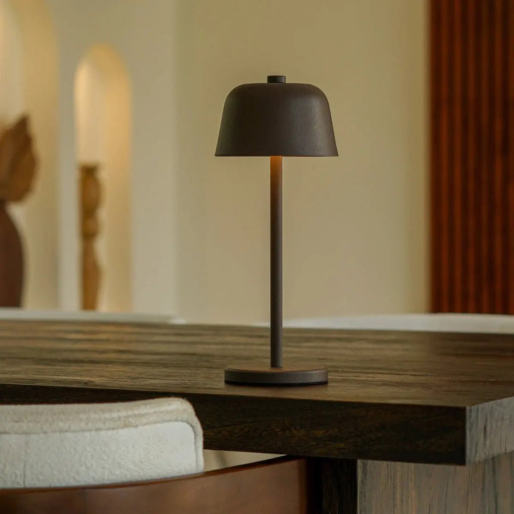 Table Lamp Mocha Brown