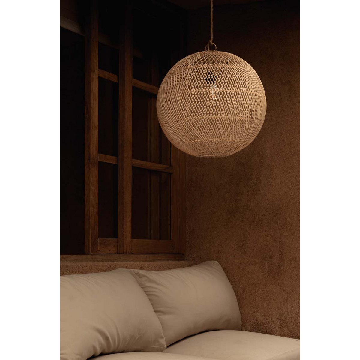 Lampshade Bubble Natural - M