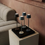Table Lamp Vondel Mini Stone Gray