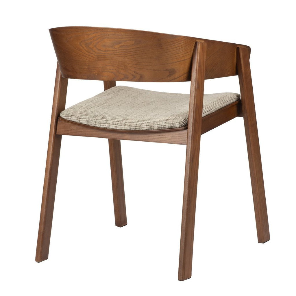 Dining Chair Edo Walnut - Set Of 2