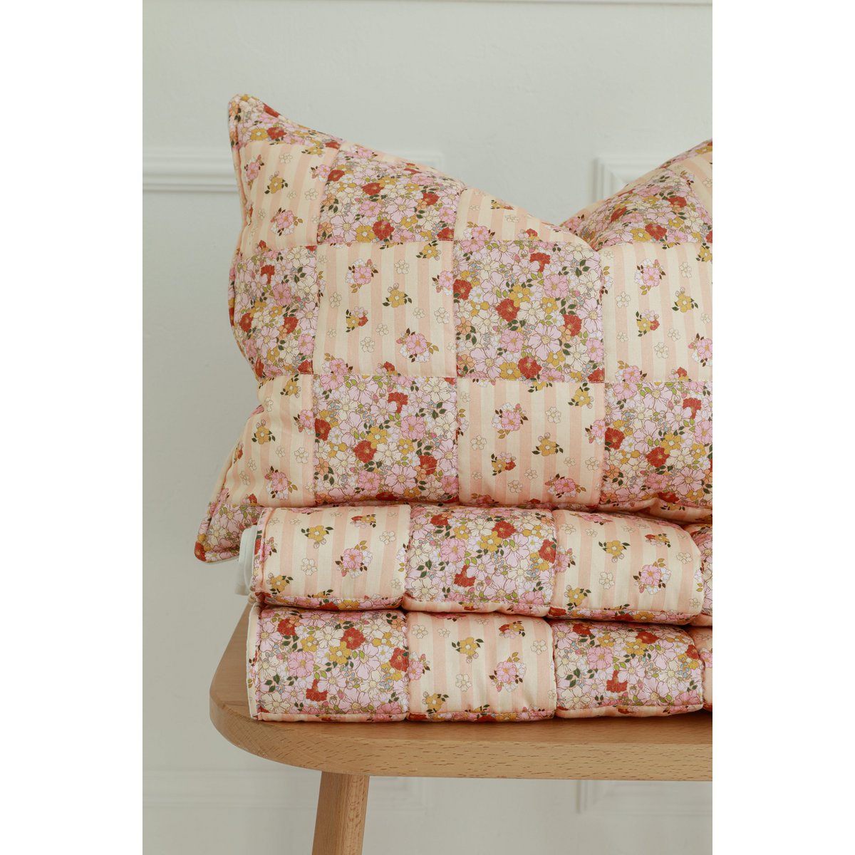 Spring Garden Blanket And Pillow Set For Infants