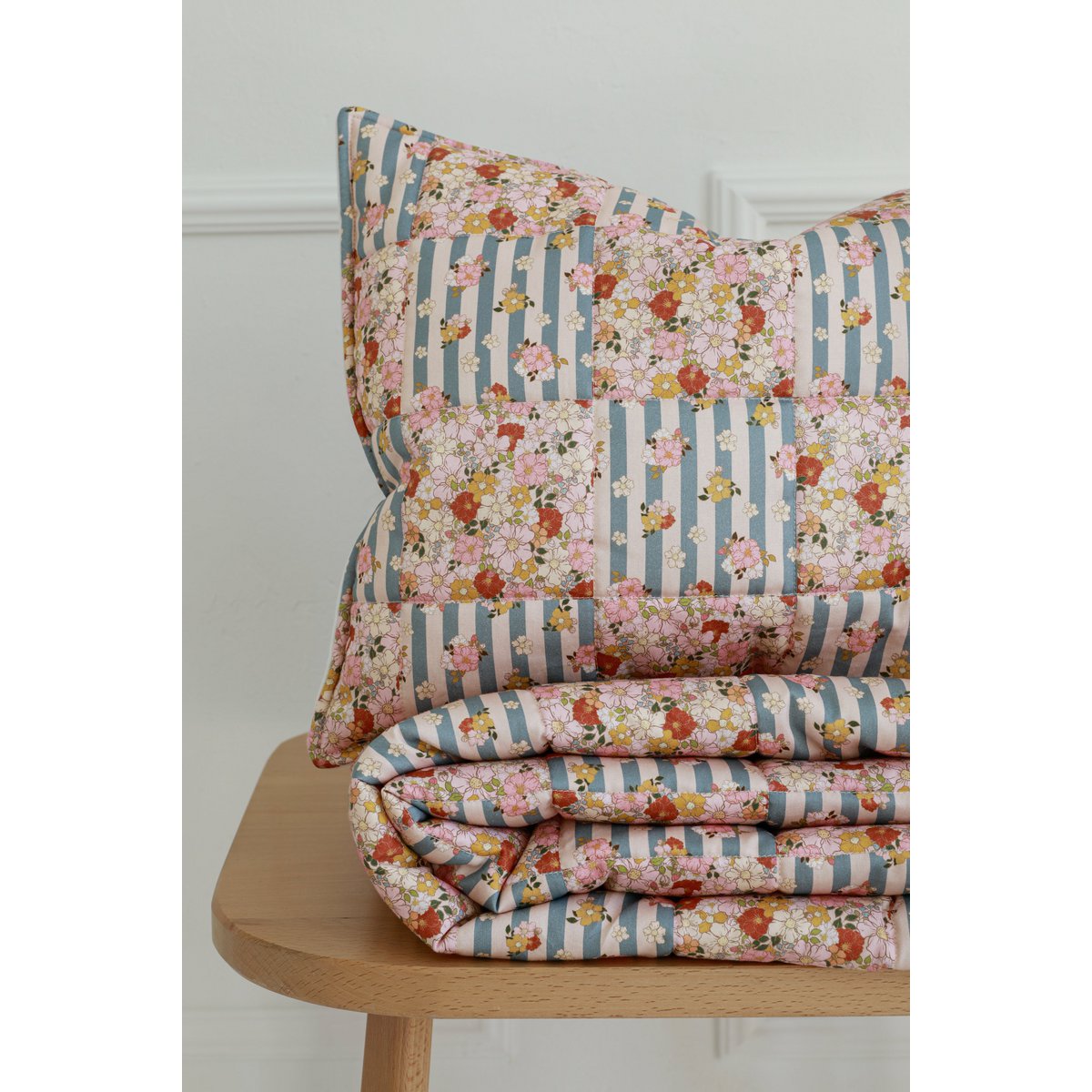 Summer Garden Blanket And Pillow Set - For Children