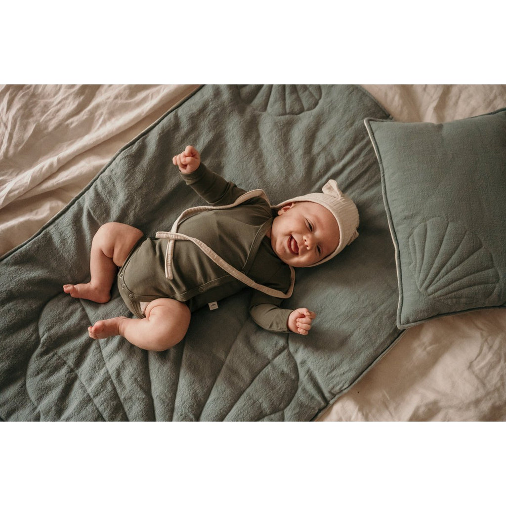 Shell Sea Blanket And Pillow Set For Infants