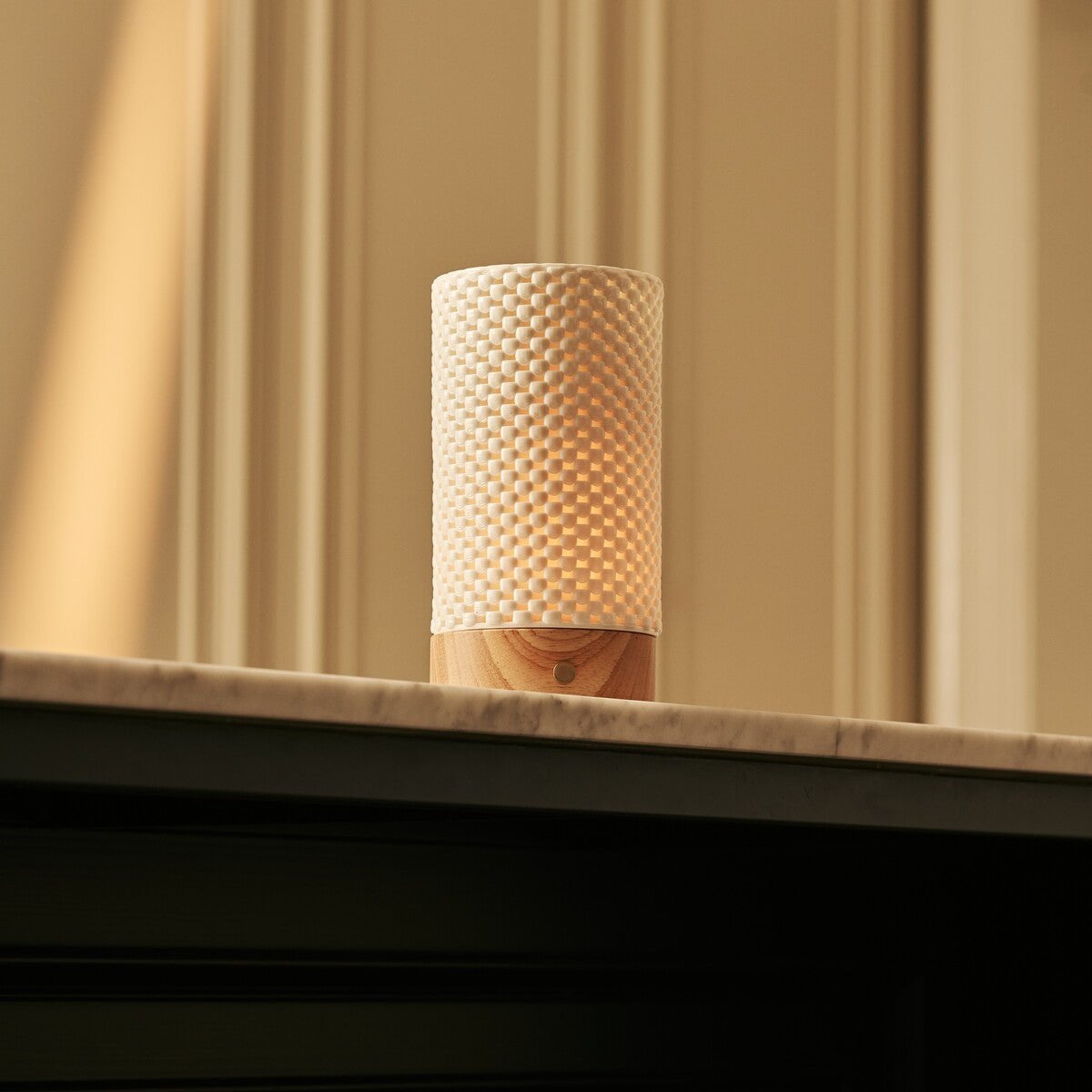 Table Lamp Luna Light Brown