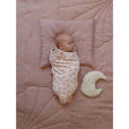 Shell Powder Pink Children'S Blanket And Pillow Set