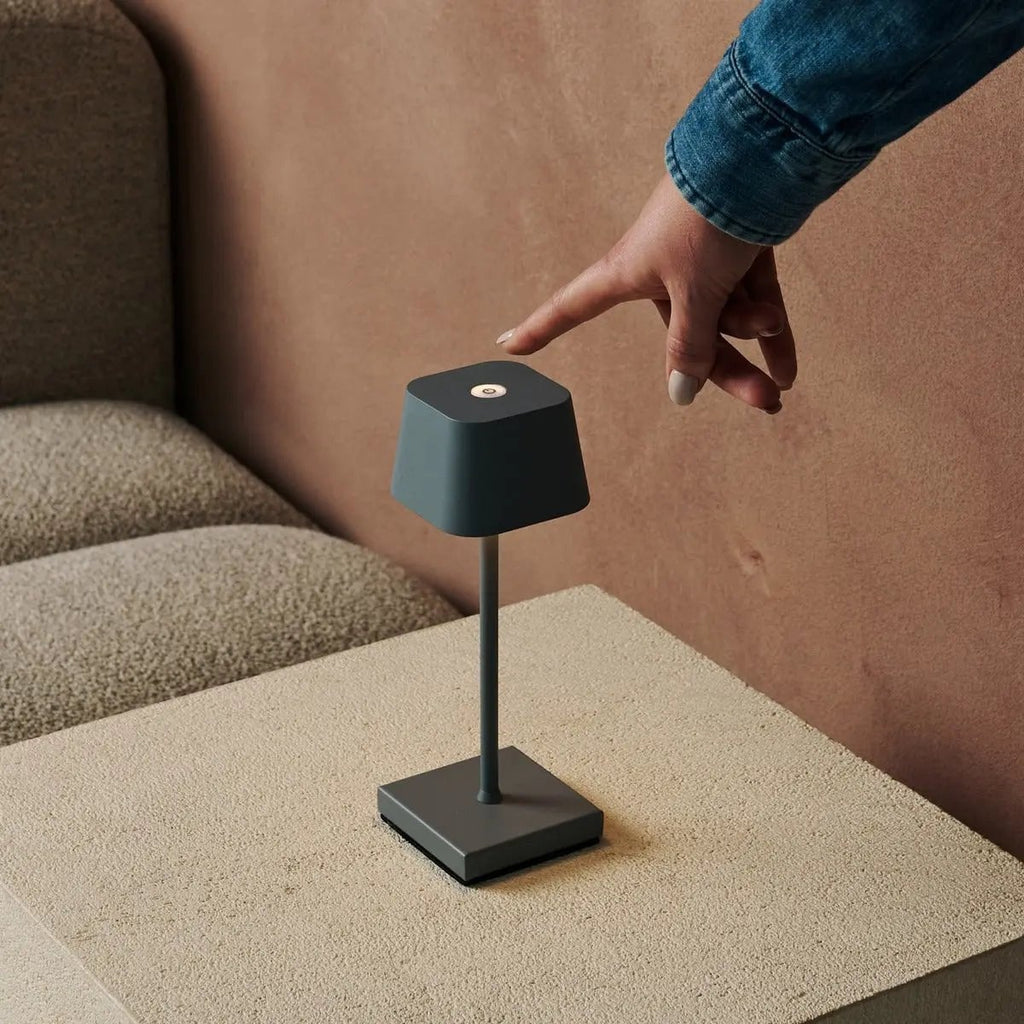 Galda Lampa Sarphati Mini Mouse Grey