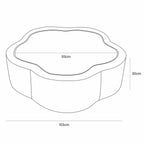 Foam Baby Ball Pit - Aesthetic Vanilla Flower