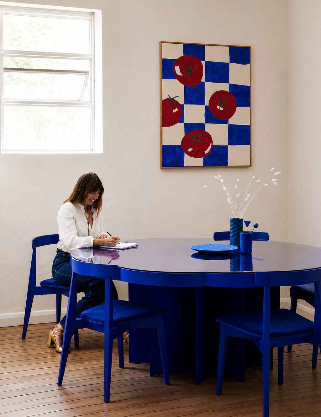 Painting Ultramarine Tomato