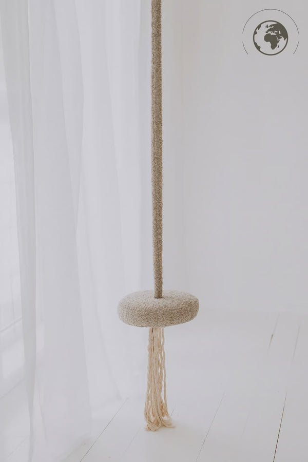 HopOn Swing - Bouclé Pearl White