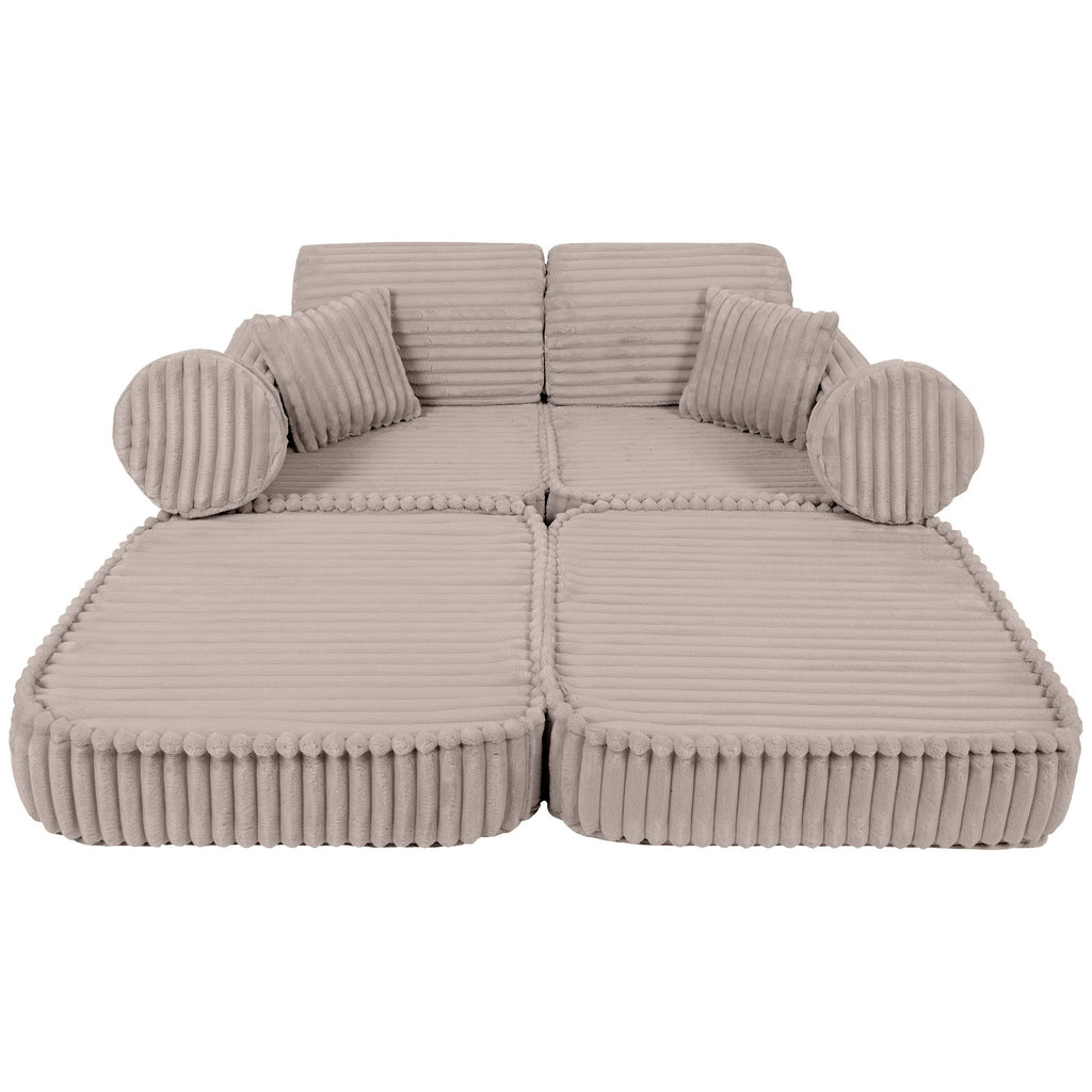 Medium Modular Sofa for Kids - Churros Beige