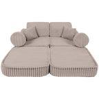 Medium Modular Sofa for Kids - Churros Beige