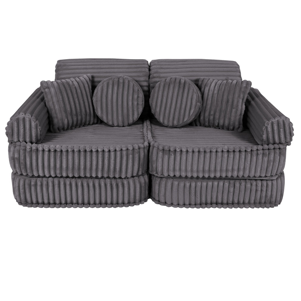 Medium Modular Sofa for Kids - Churros Jurassic Grey