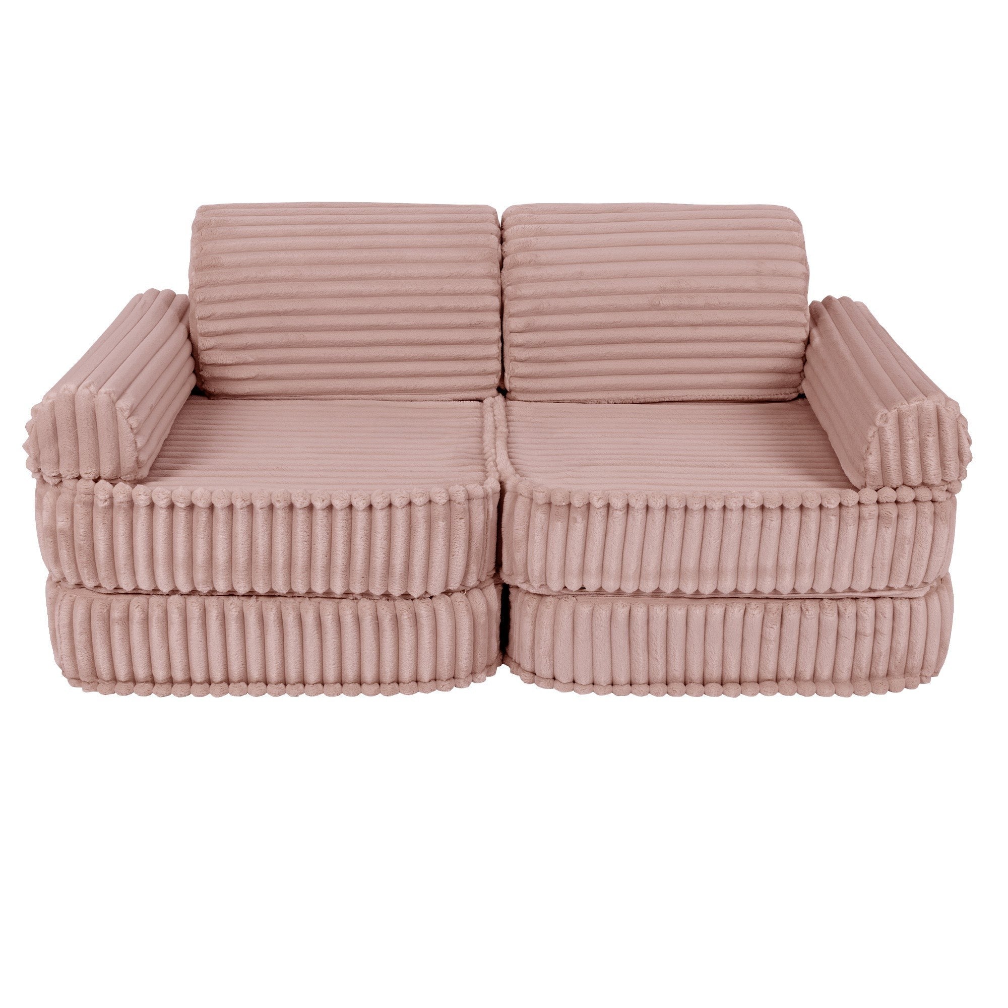 Medium Modular Sofa for Kids - Churros Pink